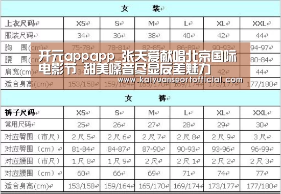 开元appapp_张天爱献唱北京国际电影节 甜美嗓音尽显反差
